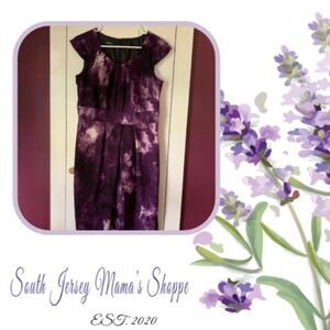 ALYX Dress Size 8 Shades of Purple Tie Die Sleeveless